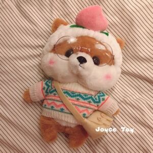 brand new toys plush. shiba inu dog. little peach dinasour deer unicorn squirrel